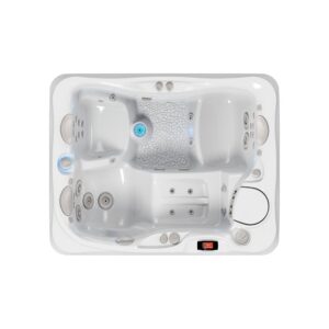 caldera spas utopia ravello model overhead