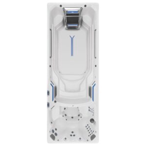 dual temperature swim spa endless pools