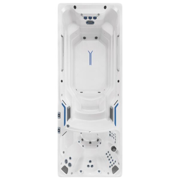 endless pools dual temperature swim spa x2000