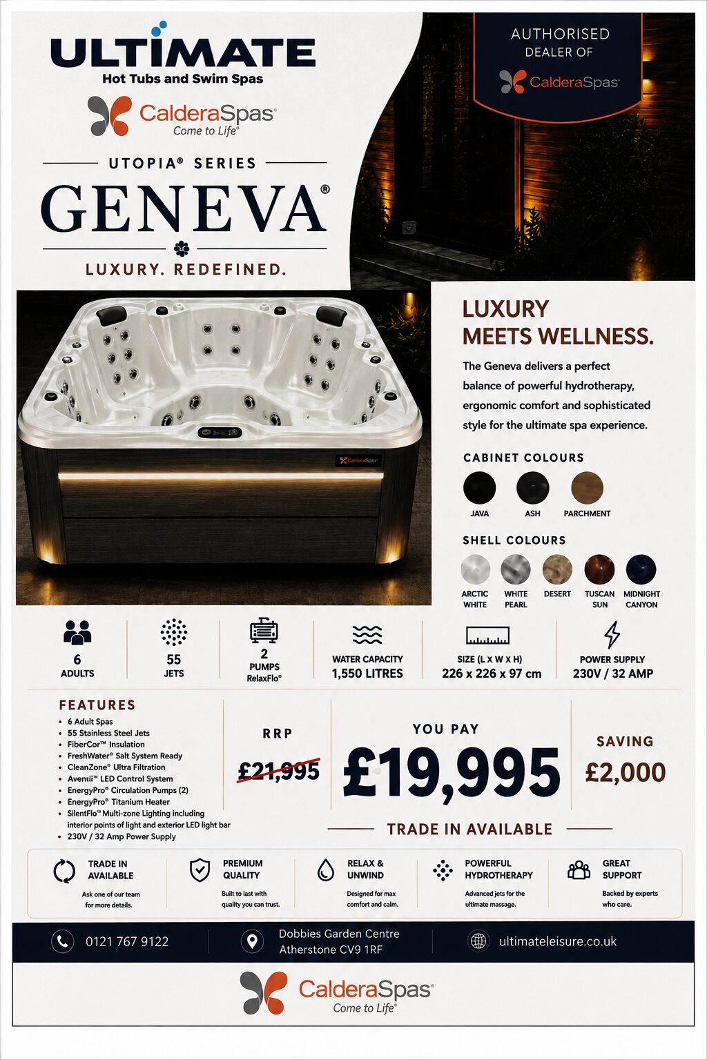 Geneva hot tub of the month